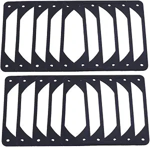 10pcs 120mm Black Anti-vibration Rubber Fan Gasket Silicone Shock Proof Absorption Pad For Computer PC Case