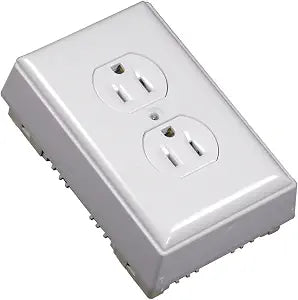 Legrand Wiremold NMW2-D Nonmetallic Raceway Electrical Outlet Kit White 1pk