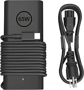 65W USB C AC Adapter Laptop Charger Compatible with Dell Latitude 3450 5520 7420 5420 5550 5450 5440 5430 5540 5530 7440 Inspiron 14 16 XPS 13 Chromebook 3100 Computer Power Cord