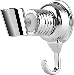 Adjustable Shower Head Holder, Strong Suction Cup Shower Holder for Wall Shower Wand Holder Shower Hose Holder Shower Suction Cup Handheld Shower Holder for Bathroom