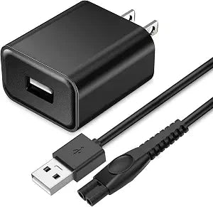 5V Philips Charger Power Cord Compatible with Philips One Blade QP2724 QP2834, MG7910 MG5910 MG9510, 2000 2400 3600 Series Norelco X3001 S3341 S5880 S3243 S7887 X3052 Electric Shaver Power Adapter