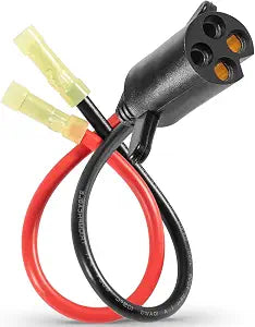 8M4000953 Trolling Motor Guide Power Plug, 2-Prong, Connects with 50A,12V/24V/36V Trolling Motors Male Female Trolling Motor Quick Connector Electrical Power Plug