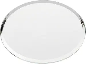 Plymor 2.5 inch Round, 3mm Thick, Beveled Glass Mirror Circle