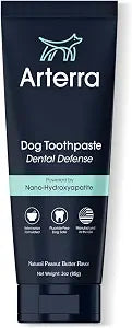 Arterra Remineralizing Dog Toothpaste with Nano-Hydroxyapatite, 3oz