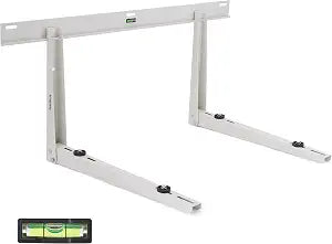 Ivation Split AC Mounting Bracket, Universal Heavy-Duty Outdoor Wall Mount System with Hardware & Level for Ductless Mini Split Air Conditioner Condenser & Heat Pump Units, 440 Lb. Max Capacity