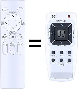 PZL RG63F/EF-ELD AC Replacement Remote Control for Frigidaire Window Room Air Conditioner FFTH082WA1 FFTA123WA1 FFTA103WA2 FFTA123WA2 FHWC063TC1 FFTA142WA2 FFTH102WA2 FFTA103WA1