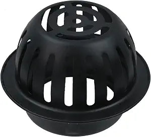 4" Roof Drain with Dome, Round Shape Roof Floor Drain, Fit 4-5.4"