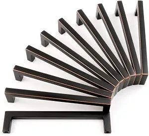 KOOFIZO 10 Pack 5 in Oil Rubbed Bronze Cabinet Pulls, Drawer Handles 1816