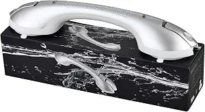 Suction Grab Bars for Bathtubs and Showers, Heavy Duty Shower Handle Removable Shower Handrails for Kids, Bathroom Safety Grip Waterproof(Silver)