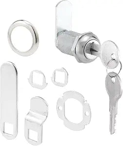 Prime-Line Drawer & Cabinet Lock, 1-1/8 in., Fits 13/16 in. Panels