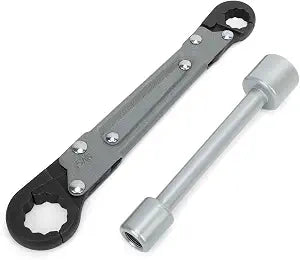 Holdly Angle Stop Wrench, Plumbing Tool for 3/8- and 1/2-Inch Valves