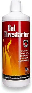 Meeco's Red Devil 432 Gel Firestarter - Fire Starter Gel for Igniting Pellet, Corn & Coal Burning Stoves (32 fl oz) - Made in the USA