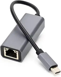 USB C to Ethernet Adapter Type-C to RJ45 Gigabit Ethernet 1Gbps