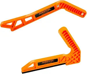 POWERTEC Deluxe Push Stick Fits Table Saws, Router Tables, Band Saws & Jointers. Ergonomic Handles Safety Push Tool for Wood working and Hand Protection. 2PK (71511)