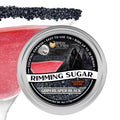 Brew Glitter Grim Reaper Black Rimming Sugar, Cocktail Garnish, 4oz