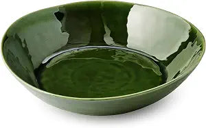 Verde Soup/Pasta Serving Bowl 13 x 3 Inches - 128 oz Capacity, Perfect for Family Meals, Salads, Chips & Snacks