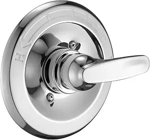 Shower Trim Kit Compatible with Delta 13/14 Series, Shower Cover Plate with Handle (Valve& Catridge Not Inclued), Chrome