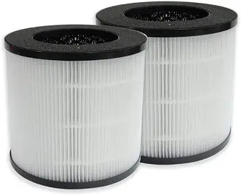 PUREBURG Replacement Filter Compatible with Okaysou (Oksou) 325 Cayman 608, Cayman 320 Air Purifiers,2-Pack H13 HEPA Activated Carbon 2-IN-1 4-Stage Filtration