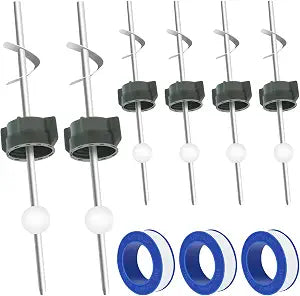 6 Pcs Lavatory Pop Up Center Piece Assemblies Compatible with Price Pfister