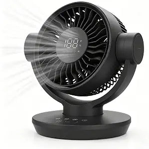 QLKUNLA Air Circulator Desk Fan with Remote