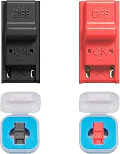 RCM Jig Tool for Nintendo Switch Console, Plastic Loader Clips, Short Circuit Recovery Mode, Red and Black, 2 Pieces