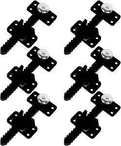 Sofa Connectors Pack of 6, Heavy Duty Sectional Couch Brackets