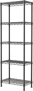 SINGAYE Metal Shelves Wire Shelving Storage Standing Adjustable Shelf Unit