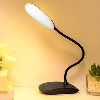 Portable Battery Powered Desk Lamp Small Rechargeable LED Table Light