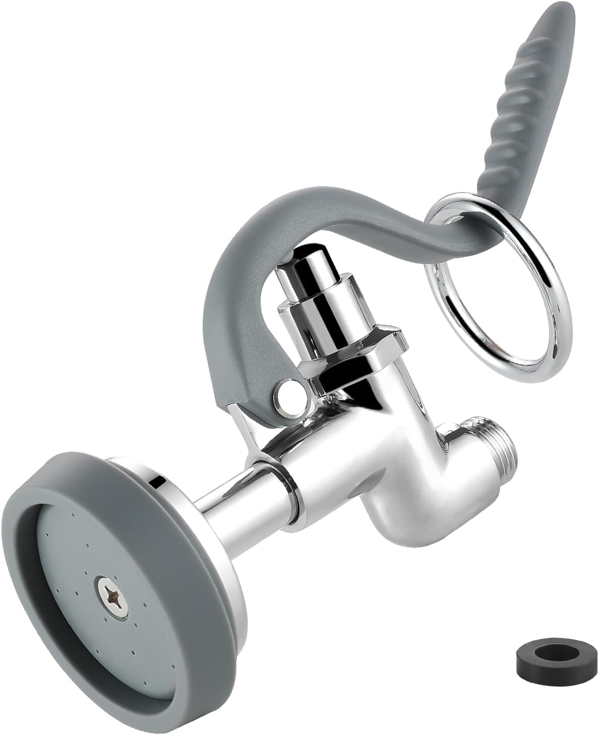Replacement T&S Brass B-0107 Pre Rinse Spray Valve, High-Pressure Commercial Sink Sprayer Valve Dish Sprayer Nozzle with Ergonomic Handle, Faucet Parts for Commercial Kitchen Faucet