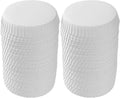 KISSHAKE 100 PCS Disposable Paper Cup Cover Hot Cup Lid Recycled Drinking Lid Coffee Cup Cover for Cafe Hotel KTV Bars, Paper Covers for Glassware, 3.15 Inches Diameter White Paper Cup Lids