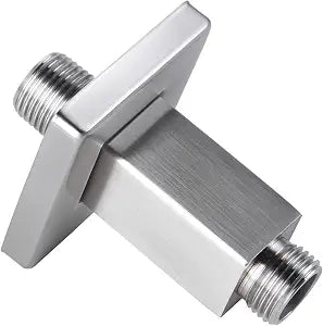 Straight Shower Arm with Flange, Ceiling Mount 3", Brushed Nickel