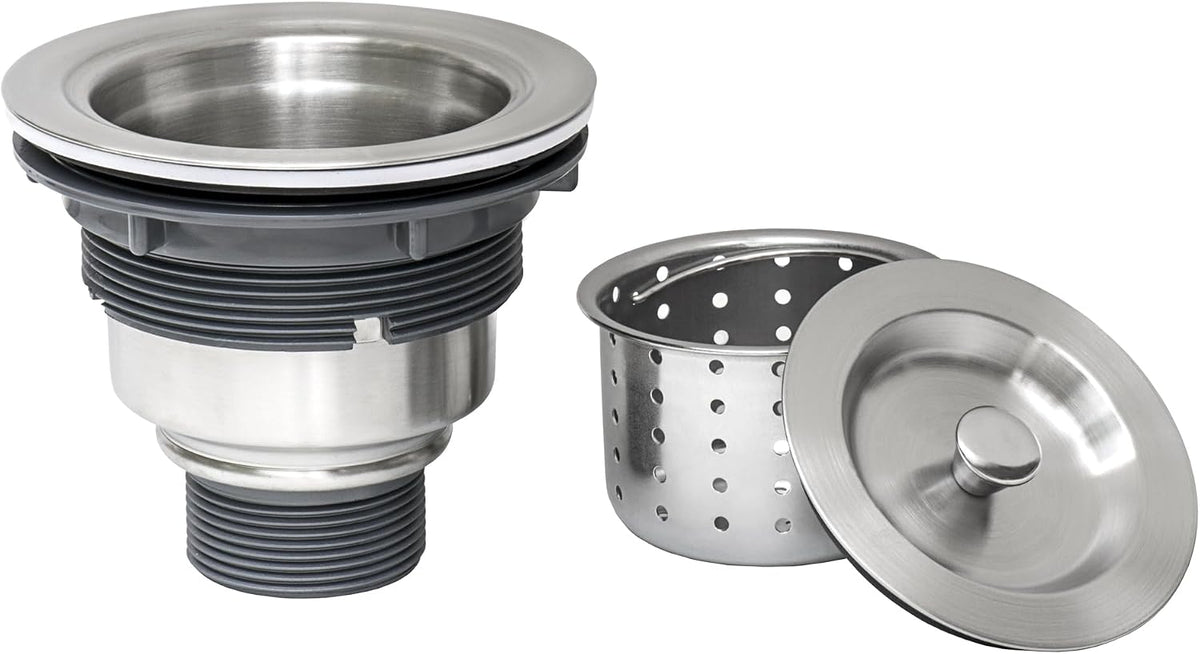 Ruvati Stainless Steel Kitchen Sink Basket Strainer - RVA1025