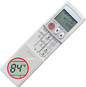 Replacement Mitsubishi Electric Mr Slim Air Conditioner Remote Control MSZ-GE06NA MSZ-GE09NA MSZ-GE12NA MSZ-GE15NA MSZ-GE18NA MSZ-GE06NA-8 MSZ-GE09NA-8 MSZ-GE12NA-8 MSZ-GE15NA-8 MSZ-GE18NA-8