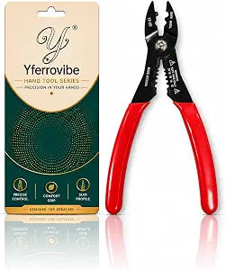 Wire Crimper Stripper for 12-20 AWG Electricians Pliers
