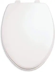 American Standard Laurel Elongated Toilet Seat, Molded Wood, White