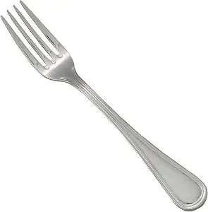 Winco Shangarila Dinner Fork, Silver, 8.25"