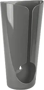 Spectrum Plastic Bag Holders for Grocery Bags Dark Gray, Wall Mount Plastic Grocery Bag Dispenser Organizer for Cabinet Doors Kitchen Storage, Under Sink Plastic Grocery Trash Recycle Bag Organization