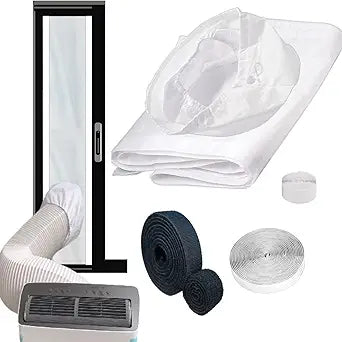 98"Inverter Portable Air Conditioner Sliding Door Seal Kit for Dual Hose AC