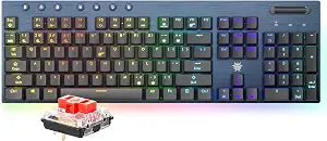 Hexgears GK1702 Full Size Low Profile Mechanical Keyboard - Linear