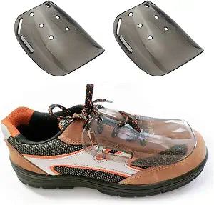 Metatarsal Guards for Work Shoes, 1 Pair Zawasstu Clear Unisex Safety Footwear Work Boot Toe Protector Attachment, Universal Size Metatarsal Shield for Work Boots, Easy to Put on