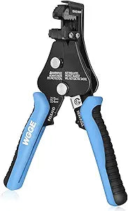 WGGE WG-028 Automatic Wire Stripper, Cutter and Crimper, 8-18 AWG