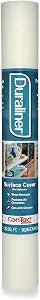 Con-Tact Brand Duraliner Shelf Liner - Non-Adhesive Multi-Use Drawer Liner | Versatile Protection & Organization | Vinyl, Waterproof | 24" x 10' Diamond Clear