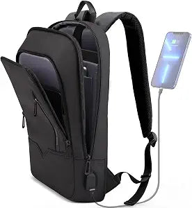 hk Backpack for Men, Business Slim Computer Bag for 15.6 Inch Laptop