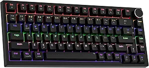 Newmen GM326 Mechanical Keyboard,75% Percent Gaming Keyboard,Wired Keyboard