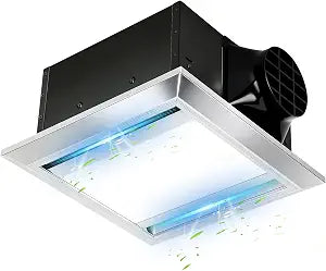 Bathroom Exhaust Fan with Light, Bathroom Vent Fan with Night Light