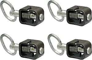 Buyers Products B2598H4 5/8 Inch Weld-On Spring Latch Assembly, 4 Pack