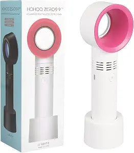 Portable USB Rechargeable Mini Fan Eyelash Fan Dryer Bladeless Handheld for Eyelash Extension, Air Conditioning Blower for Essential Eyelash Extension Supplies (White 02)