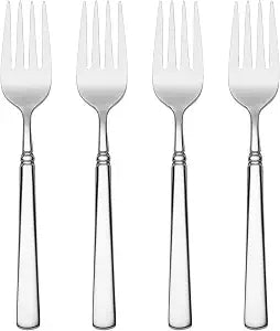 Oneida Easton Salad Forks Silverware Set for 4, Flatware