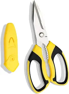 Utility Scissors Heavy Duty 8-InchWith Protective Cover