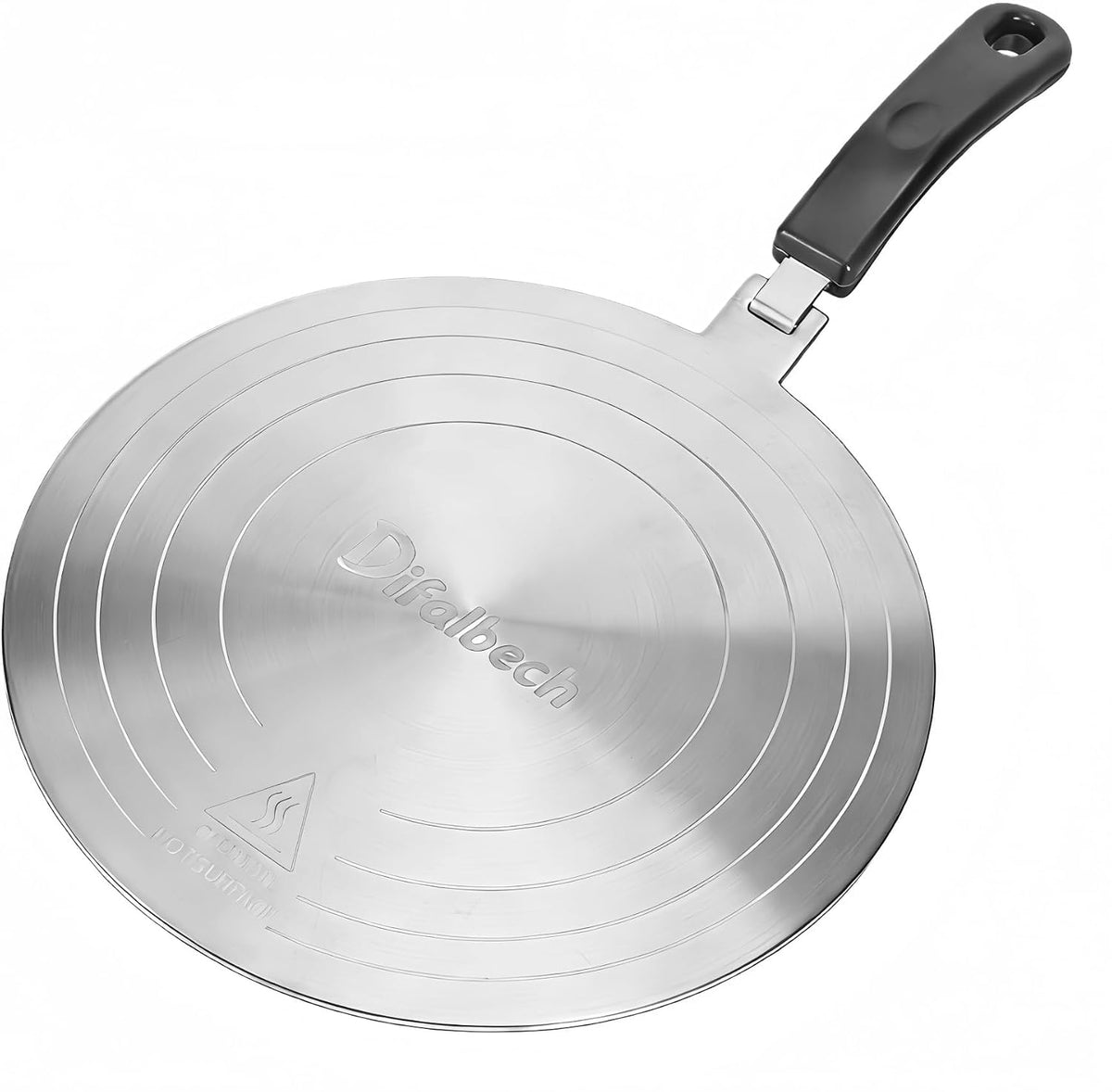 11 inch Detachable Induction Plate Adapter, Stainless Steel Heat Diffuser